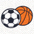 足球篮球网站底部Logo图标